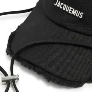 Casquette Jacquemus Artichaut Cap (Noir) - Image 3